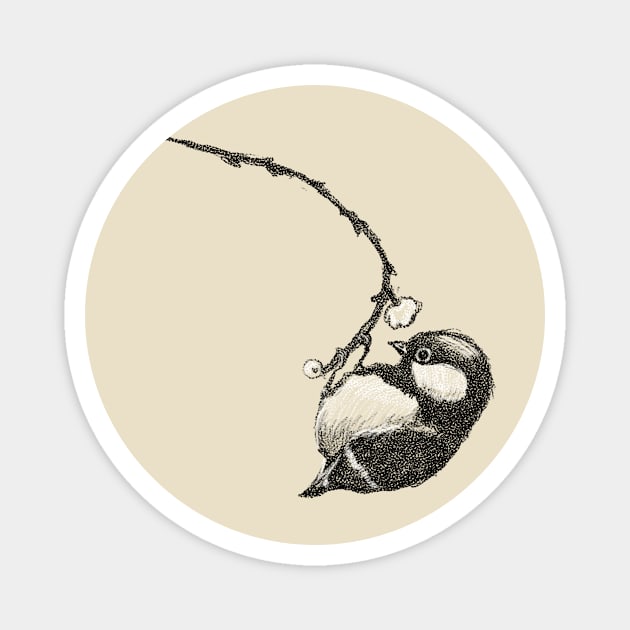 Cute little bird 03 Magnet by Artofokan